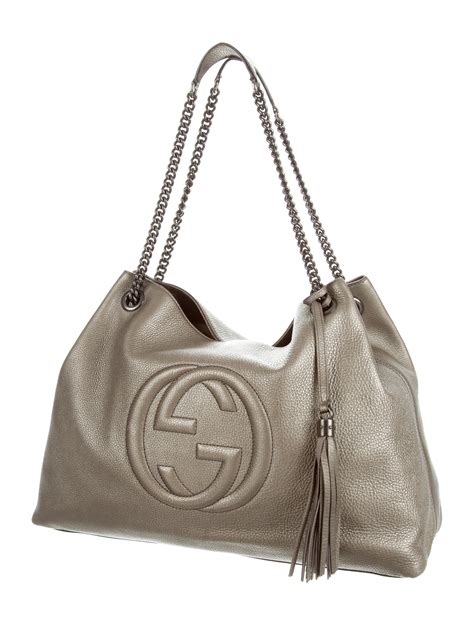 soho gucci bags|Gucci soho shoulder bag large.